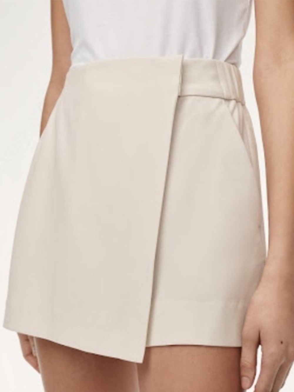 NEW Babaton Hikaru Skort Butter Yellow Skirt With Shorts Dressy